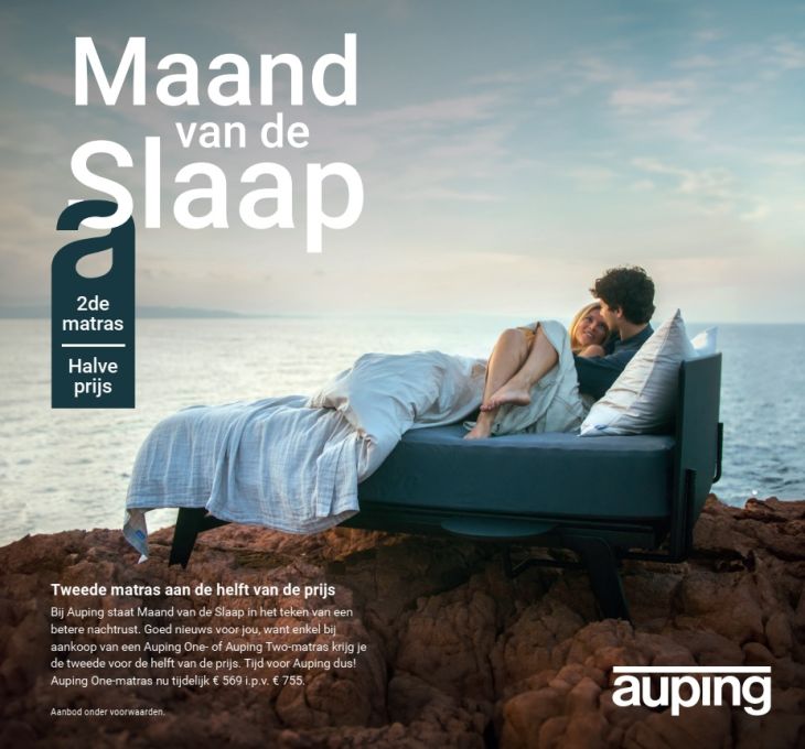Auping actie: ONE en TWO matrassen